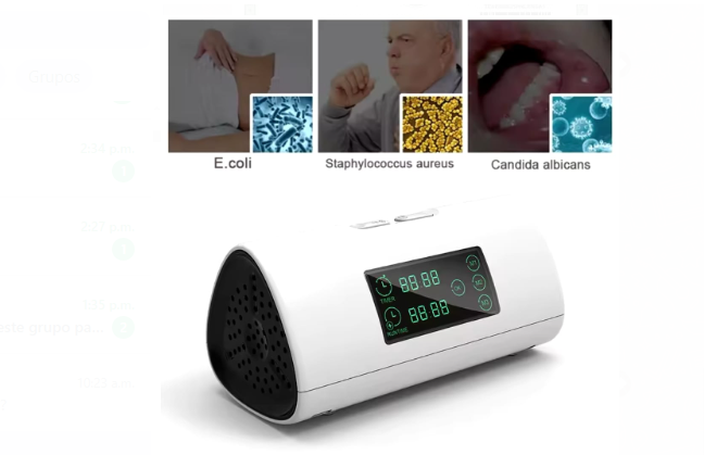Esterilizador de Ozono para CPAP